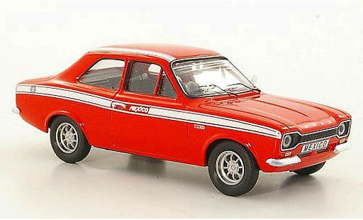 Ford Escort MK1 1/43 Trofeu MkI Mexico rood LHD 1971 modelauto