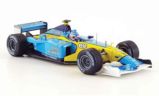 Renault F1 2002 1/43 Eagle team rs 202 no.15 j.button modelauto