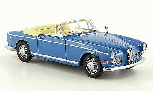Bmw 503 cabriolet 1/43 Eagle blauw modelauto