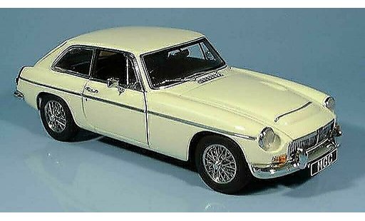 MG B GT 1/18 Autoart coupe creme modelauto