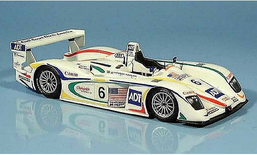 Audi R8 LMP course 1/43 Minichamps 2003 LeMans Pirro Lehto Johansson modelauto