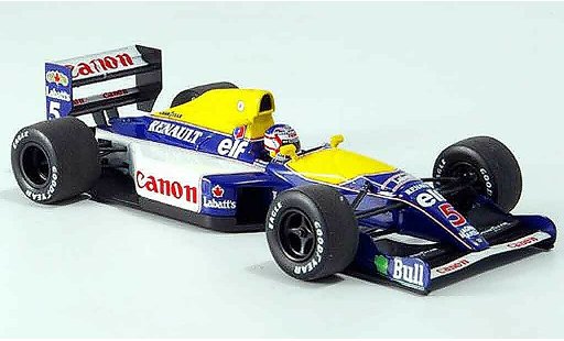 Renault F1 1991 1/43 Minichamps williams fw14 mansell modelauto