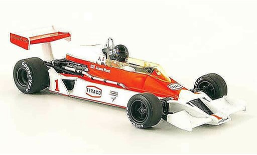 McLaren M26 Base 1/43 Minichamps Ford No.1 Texaco J.Hunt F1 Saison 1977 modelauto