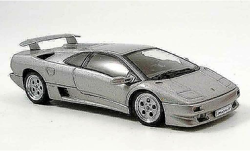 Lamborghini Diablo VT 1/43 Autoart coupe grijs metallic modelauto