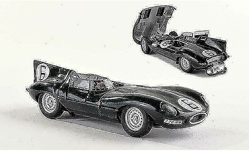 Jaguar D-Type 1955 1/18 Autoart No.6 Hawthorn/Bueb 24h Le Mans modelauto