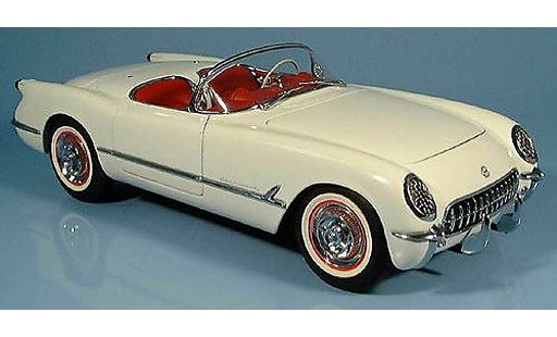 Chevrolet Corvette Convertible 1/18 Autoart C1 wit 1953 modelauto