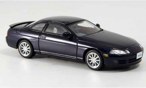 Toyota Soarer 2.5GT Twin Turbo L 1/43 Kyosho blauw 1991 modelauto