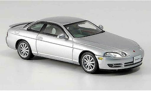 Toyota Soarer 2.5GT Twin Turbo L 1/43 Kyosho grijs metallic 1991 modelauto