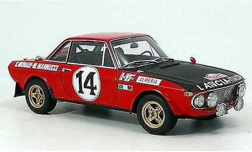 Lancia Fulvia HF 1/18 Autoart 1.6 munari-man. 1972 modelauto