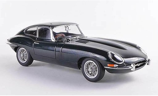 Jaguar E-Type 1961 1/18 Autoart Coupe Series I 3.8 groen modelauto