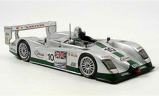 Audi R8 LMP course 1/43 IXO 2003 LM Biela McCarthy Salo No. 10 modelauto