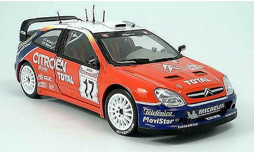 Citroen Xsara WRC 2003 1/43 Sun Star No.17 Total Rally Monte Carlo C.McRae/D.Ringer modelauto