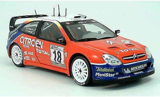 Citroen Xsara WRC 2003 1/43 Sun Star No.18 Total Rally Allemagne S.Loeb/D.Elena modelauto