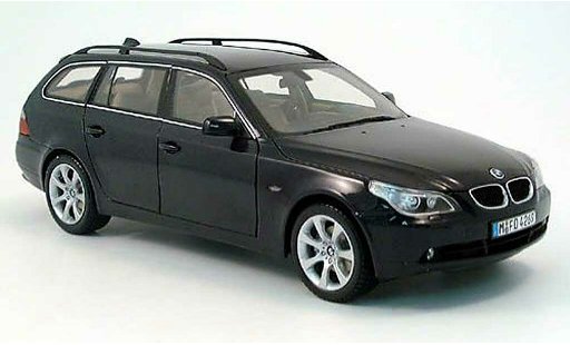 Bmw 525 E61 1/18 Kyosho d touring blauw 2004 modelauto
