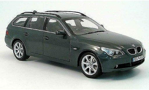Bmw 523 E61 1/18 Kyosho i touring antraciet 2004 modelauto
