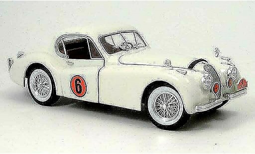 Jaguar XK 120 1/18 Signature racing wit 1949 modelauto
