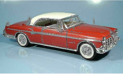 Chrysler Imperial Sedan 1/18 Signature rood 1955 modelauto