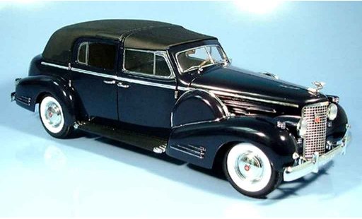 Cadillac Fleetwood V16 1/18 Signature blauw 1938 modelauto