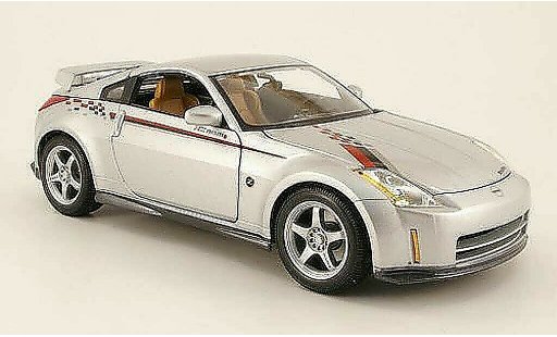 Nissan 350Z Nismo 1/18 Maisto s-tune grijs metallized modelauto