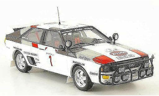 Audi Quattro rallye 1/43 Trofeu Safari Rally Mouton-Pons 1983 modelauto