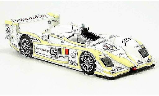 Audi R8 LMP course 1/43 IXO 2003 Arat Kristansen winnaar Spa modelauto