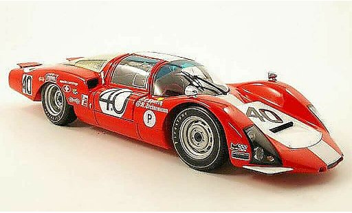 Porsche 906 1967 1/18 Minichamps lh no.40 squadra tartaruga 12h sebring d.spoerry r.steinemann modelauto