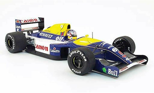 Renault F1 1991 1/18 Minichamps williams fw 14 mansell modelauto