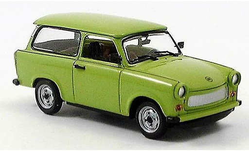 Trabant 601 Universal 1/43 Minichamps groen 1985 modelauto