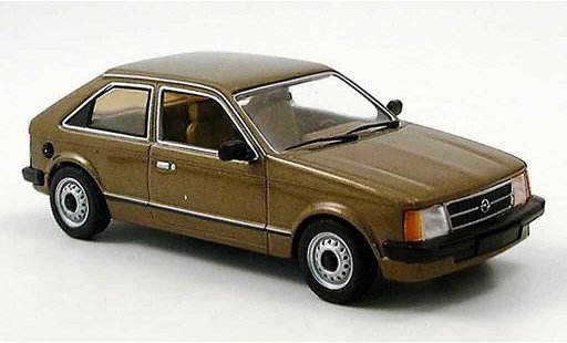 Opel Kadett D Base 1/43 Minichamps bruin 1979 modelauto
