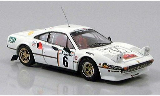 Ferrari 308 GTB 1/43 Best Elba Roggi-Ercolani 1965 modelauto