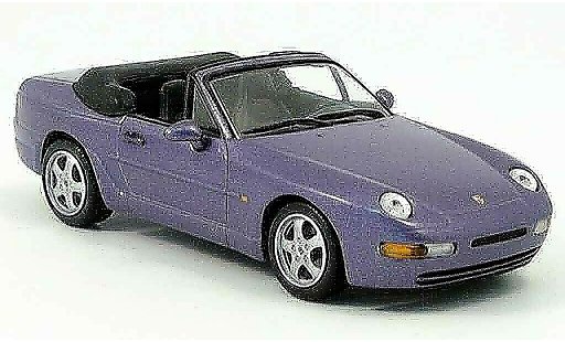 Porsche 968 Cabriolet 1/43 Minichamps purple modelauto