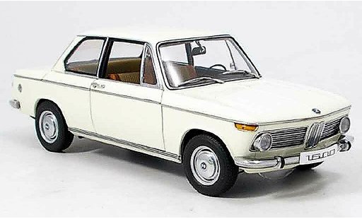 Bmw 1602 berline 1/18 Autoart e10 wit 1971 modelauto