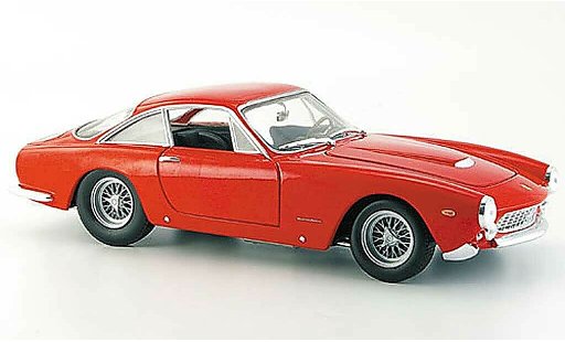 Ferrari 250 GT 1/18 Hot Wheels sedan lusso rood modelauto