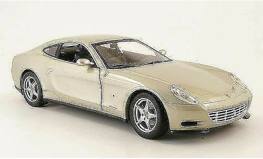 Ferrari 612 Scaglietti 1/18 Hot Wheels champagne modelauto