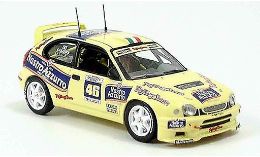 Toyota Corolla WRC 1/43 IXO rossi monza 2003 modelauto
