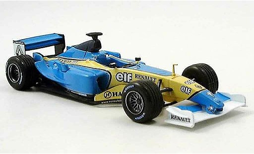 Renault F1 2003 1/43 Solido trulli alonso (aufkleber fur beide versionen) modelauto