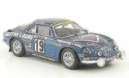 Alpine A110 rallye 1/43 Trofeu Coupe d Dames M. Mouton-Conconi modelauto