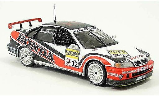 Honda Accord Base 1/43 Onyx T. Kristensen STW 1998 modelauto