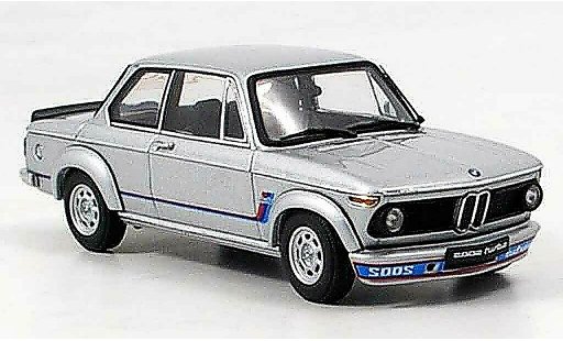 Bmw 2002 Turbo 1/43 Autoart grijs metallic 1973 modelauto