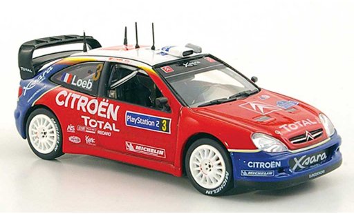 Citroen Xsara WRC 2004 1/43 Norev No.3 S.Loeb / D.Elena Tour de Corse modelauto