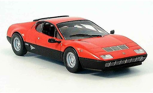 Ferrari 512 Coupe 1/43 IXO rood 1976 modelauto