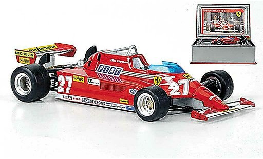 Ferrari 126 C2 1/43 IXO No. 27 G.Villeneuve GP Monaco modelauto
