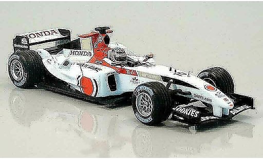 Honda F1 Base 1/43 Minichamps BAR T. Sato British GP 2004 modelauto