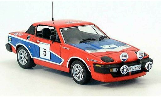 Triumph TR7 1978 1/43 IXO winnaar Manx Rally Pond-Gallagher modelauto