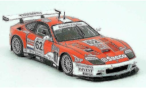 Ferrari 575 GTC 1/43 Red Line no.62 hezemans le mans 2004 modelauto