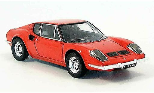 Ligier JS2 Base 1/43 Spark rood 1972 modelauto