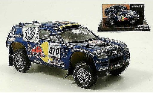 Volkswagen Touareg Dakar 1/43 Minichamps rallye kleinschmidt pons 2005 modelauto