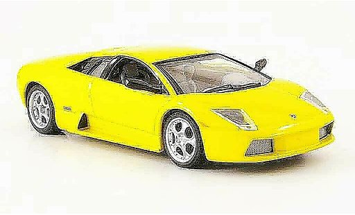 Lamborghini Murcielago Base 1/43 IXO geel 2003 modelauto