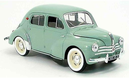 Renault 4CV Base 1/18 Solido grijs 1954 modelauto