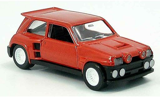 Renault 5 Turbo 1/43 Solido maxi kit rood 1986 modelauto